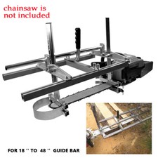 Mobiles Sägewerk Baum Motorsäge für 18"-48" Holz Forst Brett Säge Chainsaw Mill