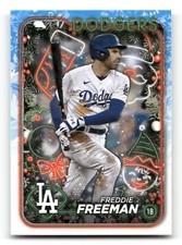 2024 Topps Holiday Baseball - Base -Freddie Freeman #H56