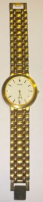 Original - Pulsar Quarz Armbanduhr mit Metallband matt + Datum Analog