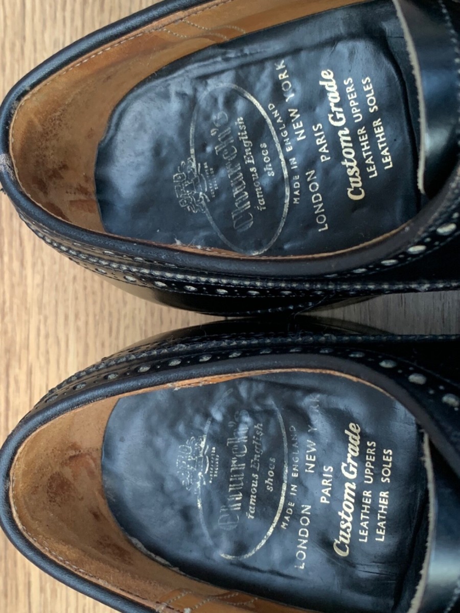 Church's Mens Shoes Custom Grade Grafton Brogues UK 7 F US 8 EU 41
