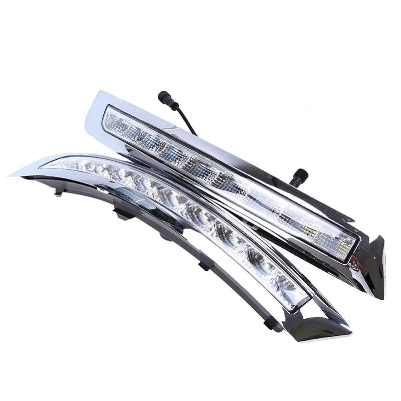 >DRL 2x LED Fog Lamp Turn Signal Daytime Running Light For Volvo XC90 2007-2014 - Image 4 of 4