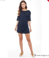 Combinaison/short de saut femme Jacqueline De Young, taille S, marine, neuf avec étiquettes