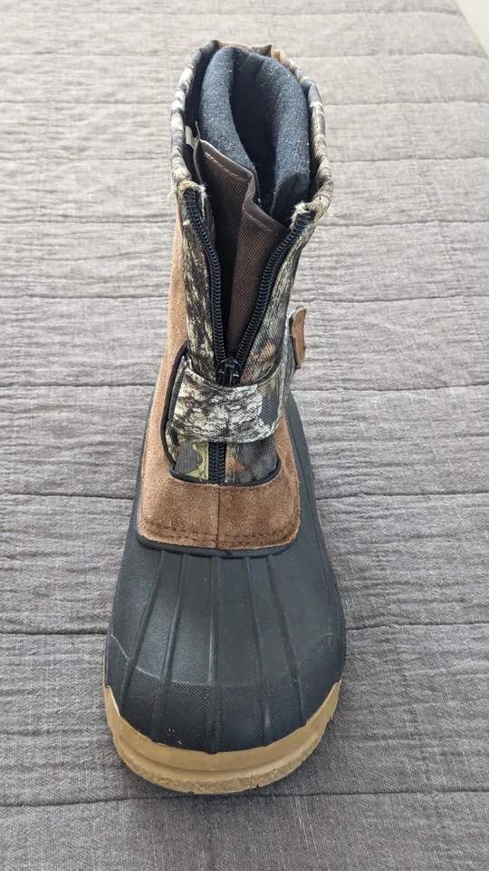 Botas Ozark Trail Nieve y Lluvia Invierno Clima Niño Pequeño Talla 5 Camufladas Roble Musgo Foto 2 de 4