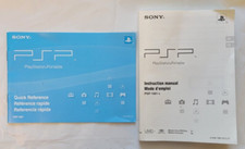 Sony PSP PlayStation Portable System Instruction Quick Reference Manual ONLY