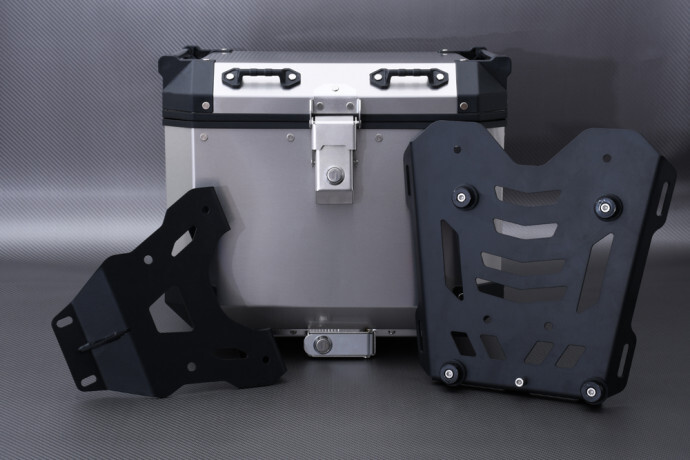 Top case aluminium et kit fixation pour voyager loin en Honda CRF 1000 Africa Twin DCT