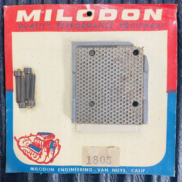 Milodon 18050 Small Block Chevy HiVolume Pickup Screen for 31500 pan 18750 pump for sale online