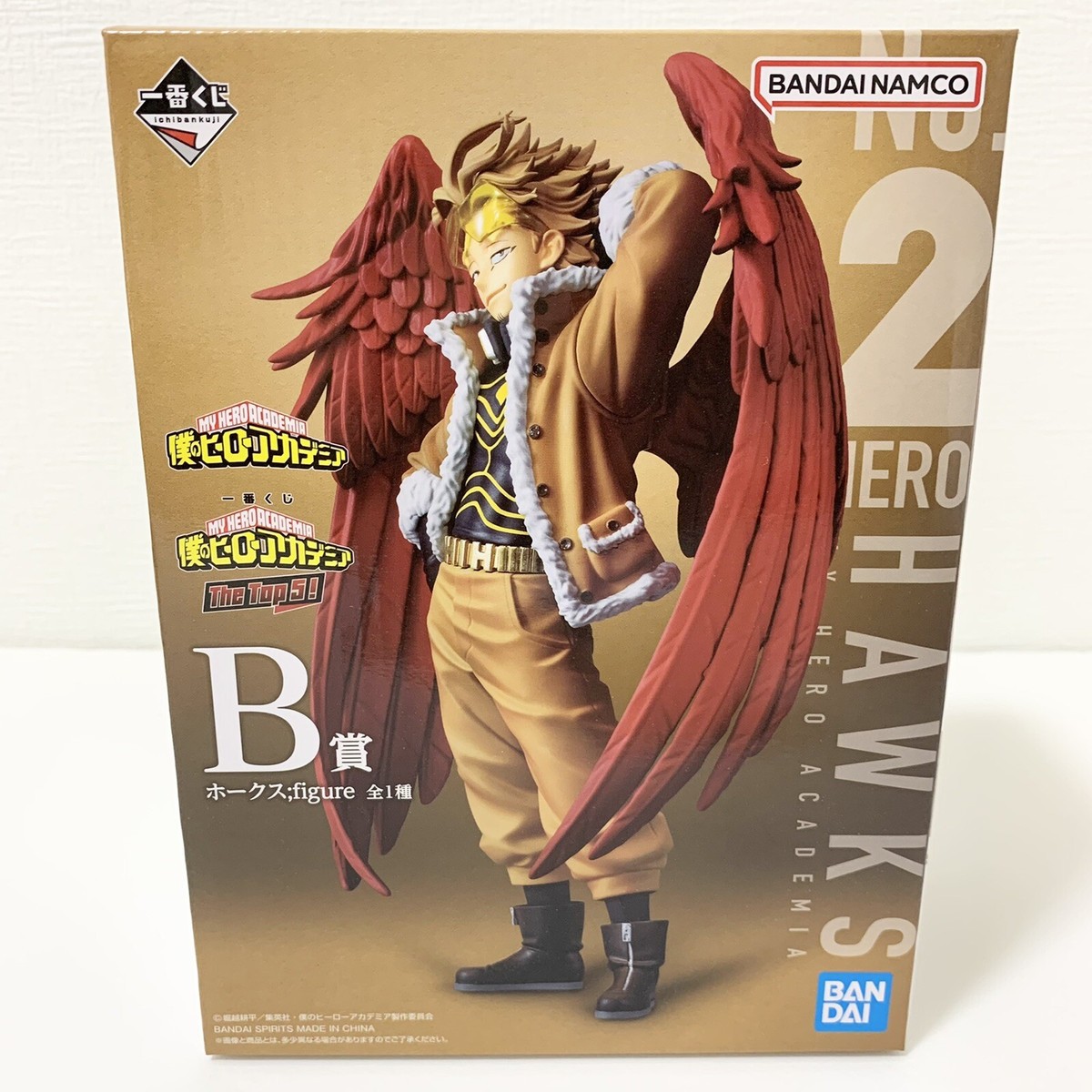 Bandai Ichiban Kuji My Hero Academia The Top 5! No.2 B Hawks