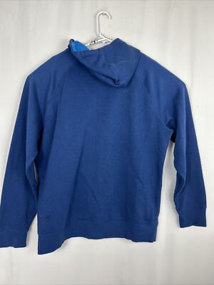 Oakley Mens XL Pullover Hoodie Navy Blue Spellout Logo | eBay