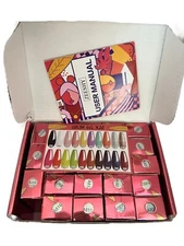 Zeeshy 23 pc. Gel Nail Polish Set Of 20 Popular Colors + Base, Matte, Top Coats 