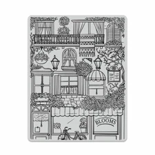 Hero Arts "FLOWER SHOP" Background Cling Basic Grey Rubber Stamp 2021
