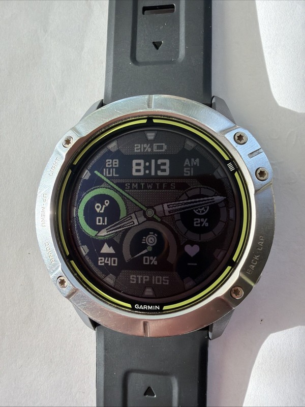 Garmin Enduro Ultraperformance GPS Multisport Smartwatch Solar