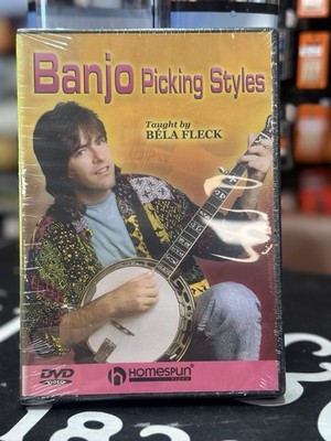 Bela Fleck Teaches Banjo Picking Styles (DVD, 2005)