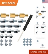 M.2 SSD Mounting Screws Kit with Magnetic Tool - 30pcs for ASUS/Gigabyte