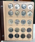 1964-2001 Kennedy Half Dollar Dansco Album ALMOST FULL B324