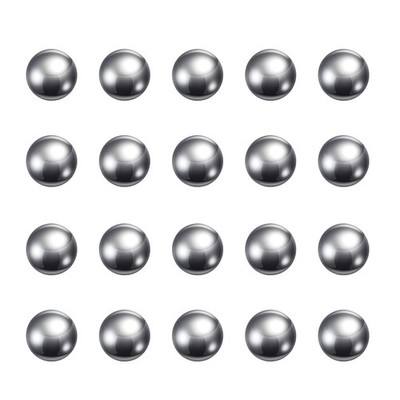 200pcs 12mm Carbon Steel Bearing Balls Precision Polished