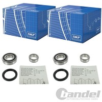 2X SKF RADLAGER-SATZ Hinten Passend FÜR Links+Rechts
