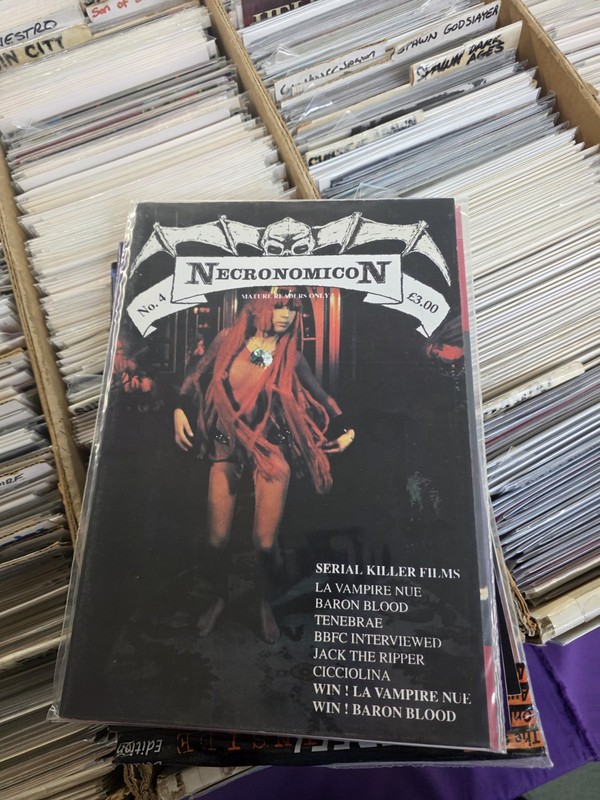 Necronomicon Magazine Fanzine Issue No 4 
