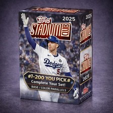 2025 Topps Stadium Club Baseball #1-200 Base & Color Parallels YOU PICK!
