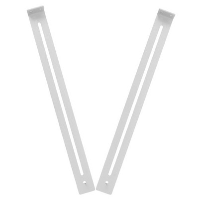 2Pcs Kitchen Drawer Holder Clip White Steel Heavy Duty Replacement Hardware