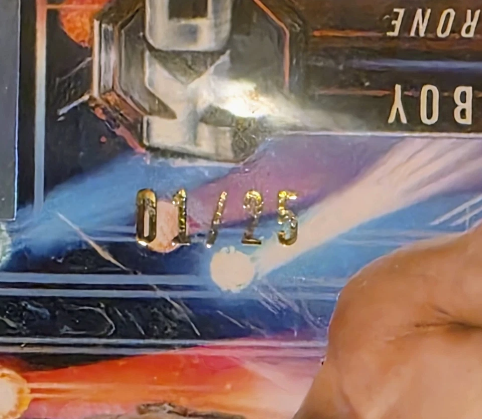 2025 Topps Knockout Donald Cerrone BMF AKA Ink Auto- Cowboy 01/25 SSP Bookend #1 - Image 3 of 3