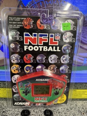 1992 Konami NFL Football Handheld Electronic LCD Video Game BRAND NEW SEALED
