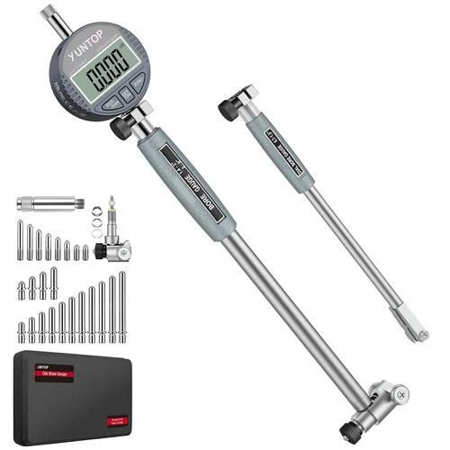 0.7-6"/0.0005" Digital Indicator Bore Gauge with 5-6"Depth Measuring