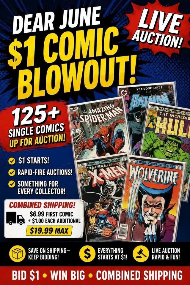 Dear June $1 Comic Book Blowout