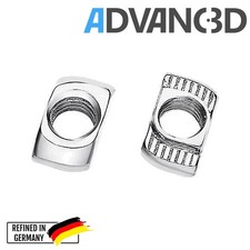 Advanc3D 25x Hammermutter Nut 6 B-Typ M5 (EU20) z.B. für Aluprofil Nutenstein