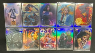 2026 Topps Chrome Marvel Fanfare (10 Card Lot)