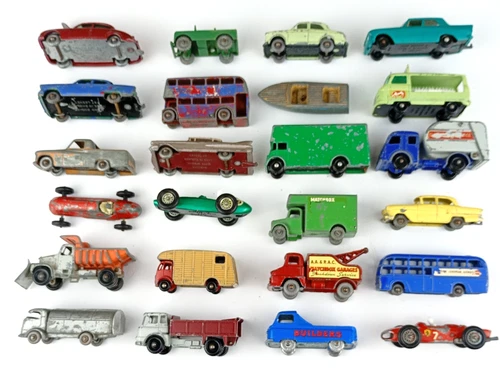 Vintage Matchbox Lesney Toys 1-75 Series Moko Job Lot Trucks / Cars / Trailers