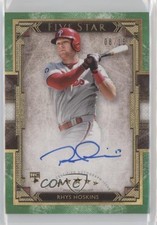 2018 Topps Five Star Green 8/15 Rhys Hoskins #FSA-RH Auto p7m