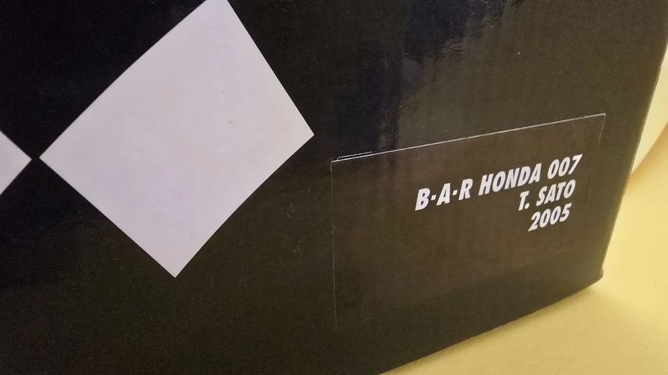 B-A-R Honda 007, T. Sato 2005   Minichamps 1/18 wie neu - Bild 3 von 3