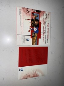 Rare VINTAGE AT&T SEGA DREAMCAST INTERNET WORLDNET CD-ROM PROMO DISC