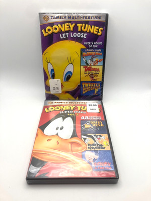 Looney Tunes Super Stars - Vol. 2 DVD + Let Loose BRAND NEW SEALED