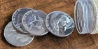 1963 PROOF FRANKLIN HALF DOLLAR ROLL / 20 COINS / SHARP ROLL GEM+