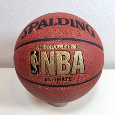 Spalding NBA Ultimate Indoor Outdoor Composite Leather Basketball 29.5"