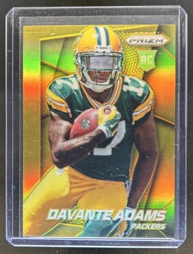 2014 Panini Prizm Davante Adams RC Gold Rookie #/10 Packers