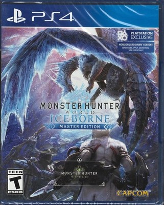 Monster Hunter World: Iceborne Master Edition PS4 (Brand New Factory Sealed US V