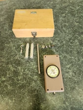 CHATILLON DPPH-200 Push Pull Force Gauge with Attachments and Case