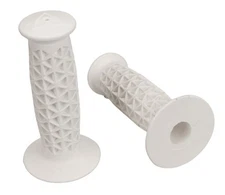 AME Super Soft Supersoft BMX bicycle grips - WHITE