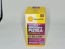 Renew Life Women's Care Ultimate Flora Probiotic 25 Billion CFU, EXP: OCT 2026