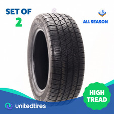 Set Of 2 Used 27555r20 Goodyear Eagle Ls-2 111s - 9.532
