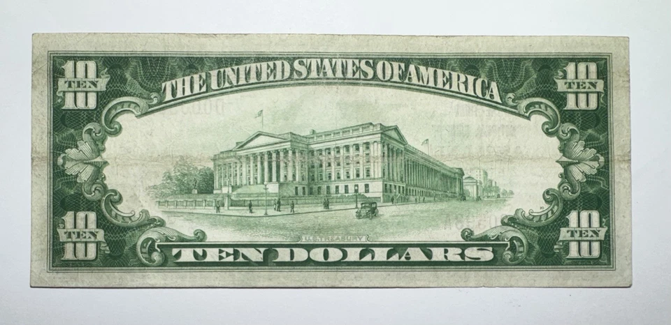 1929 $10 The Third NB Of Ashland, Kentucky National Currency - Image 2 of 2