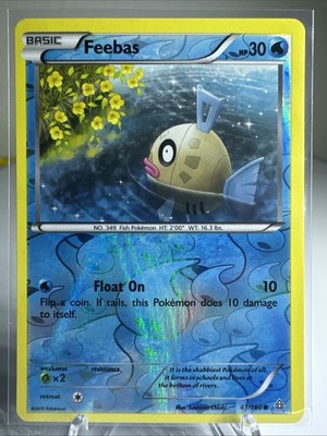 Feebas 43/160 XY - Primal Clash Reverse Holo Pokemon TCG LP+++