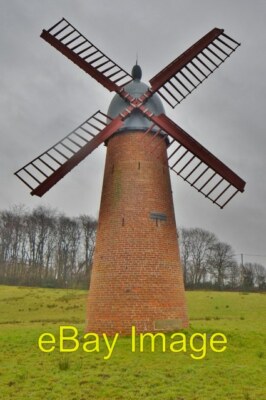 Photo 6x4 Haigh windpump The landowner didn't want yet another gastly chi c2013