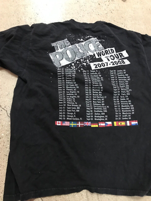 the police tour t shirt xl used | eBay