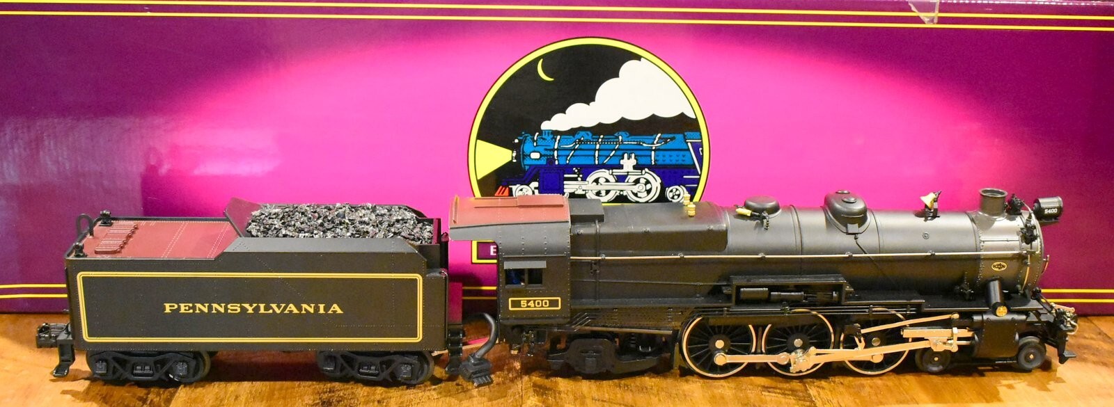 OMTH MT3018LP PRR Pennsylvania RR K4s (5400) Diecast Steam Engine