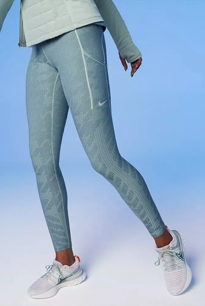 WOMENS NIKE THERMA FIT ADV EPIC LUXE RUNNING TIGHTS SIZE M DD6490 357