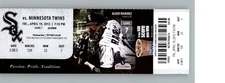 Minnesota Twins vs Chicago White Sox 4/19/2013 Full Ticket - Alexei Ramirez	