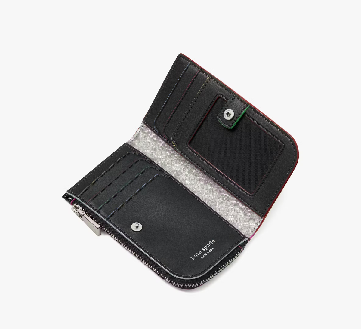 【kate spade】Devin スリム 二つ折り財布 レザー チャーム付き Devin Small Bifold Wallet | Kate Spade New York